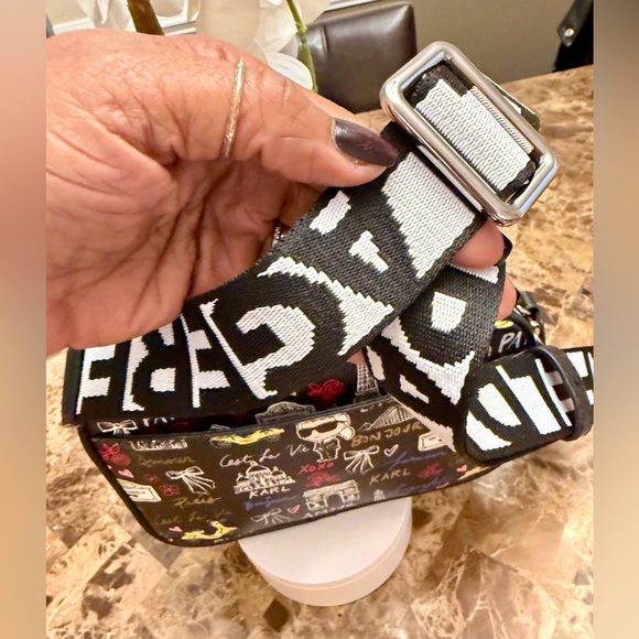 Karl Lagerfeld Paris Maybelle Camera Crossbody Bag - Picture 7 of 14